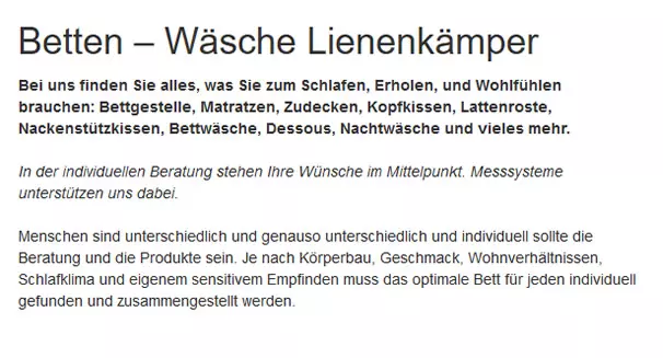 Betten & Matratzenberatung in  Welkenbach, Merkelbach, Mudenbach, Borod, Höchstenbach, Winkelbach, Wahlrod und Wied, Berod (Hachenburg), Mündersbach